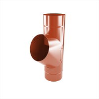 100mm Dia Y-Junction 120° (Copper Brown)