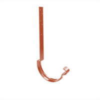 150mm Half Round Top Fix Rafter Bracket 270mm (Copper Brown)