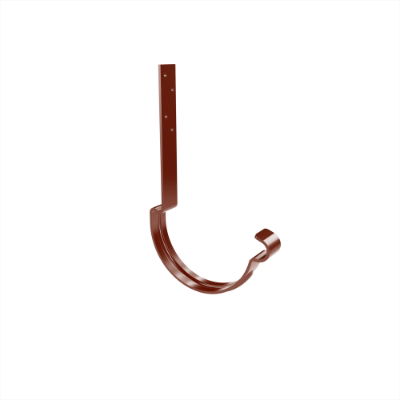 125mm Half Round Top Fix Rafter Bracket 185mm (Oxide Red)