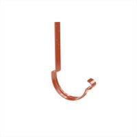 125mm Half Round Top Fix Rafter Bracket 185mm (Copper Brown)