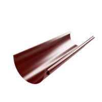 150mm Half Round Gutter 3.00m (Wine Red)