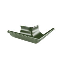 150mm Half Round External Angle 90° (Chrome Green)