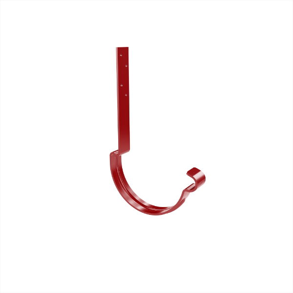 150mm Half Round Top Fix Rafter Bracket 185mm (Red)