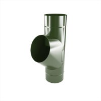 87mm Dia Y-Junction 120° (Chrome Green)