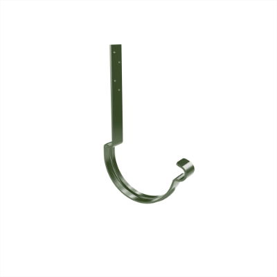 125mm Half Round Top Fix Rafter Bracket 185mm (Chrome Green)