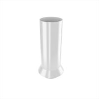 100mm Dia Downpipe Drain Connector (Pure White)