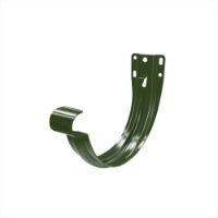 125mm Half Round Fascia Bracket (Chrome Green)