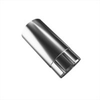 100mm Dia Downpipe Intermediate 1.00m (Galvanised)