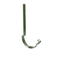 150mm Half Round Top Fix Rafter Bracket 270mm (Chrome Green)