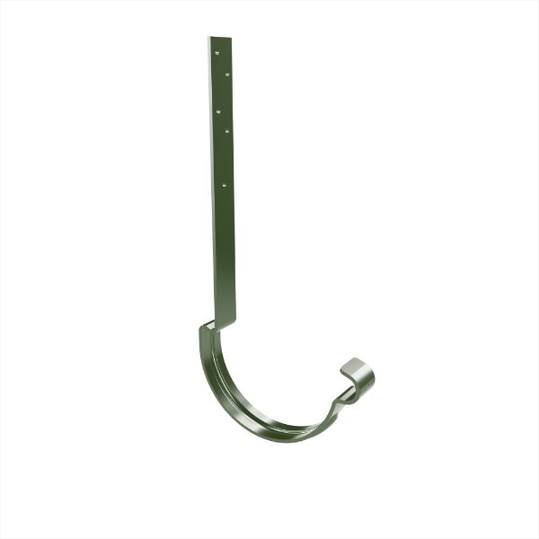 150mm Half Round Top Fix Rafter Bracket 270mm (Chrome Green)