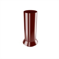 87mm Dia Downpipe Drain Connector (Wine Red)