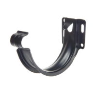 115mm Black Steel 'Shallow' F/Bracket