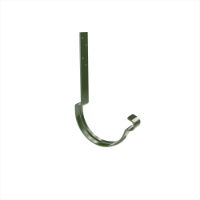 150mm Half Round Top Fix Rafter Bracket 185mm (Chrome Green)