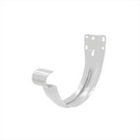 150mm Half Round Fascia Bracket (Pure White)