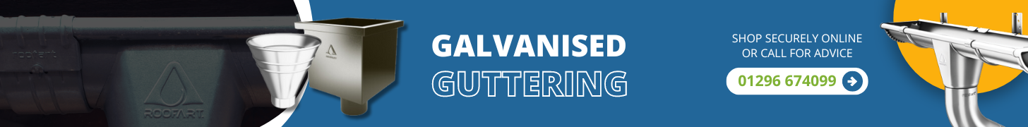 Galvanised Guttering - Galvanised Gutters Downpipes Delivered - Steel Superstore