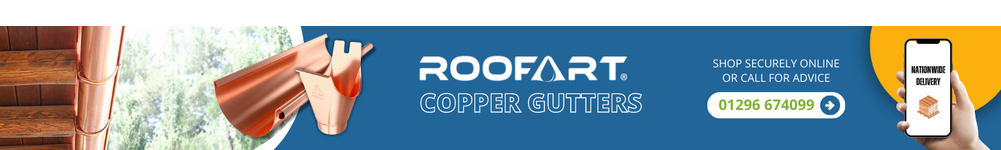 Copper Guttering - Roofart - Steel Superstore