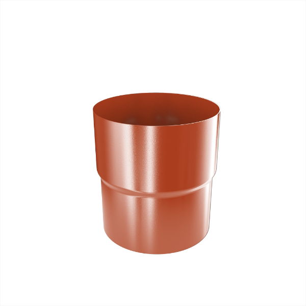 87mm Dia Downpipe Connector (Copper Brown)